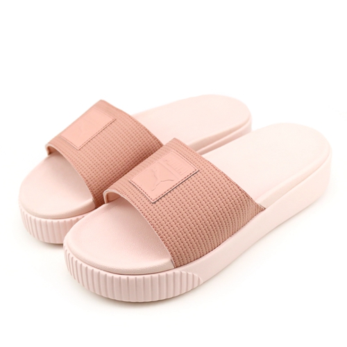 PUMA Platform Slide Wns EP 女涼拖鞋 36612201 裸粉