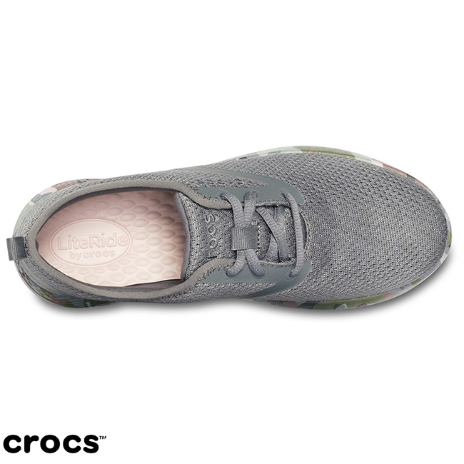 Crocs 卡駱馳 (女鞋) 女士LiteRide繫帶鞋 205104-0EI