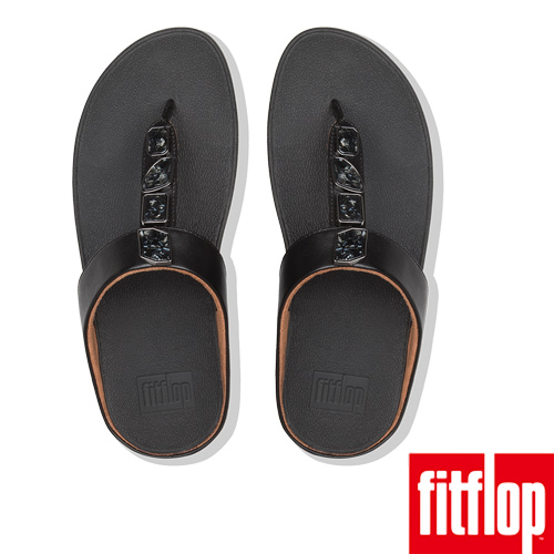 FitFlop SHELLSTONE 夾腳涼鞋黑色