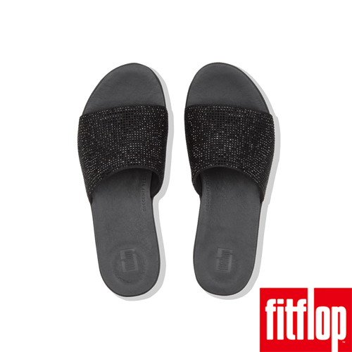 FitFlop SOLA厚底拖鞋黑色