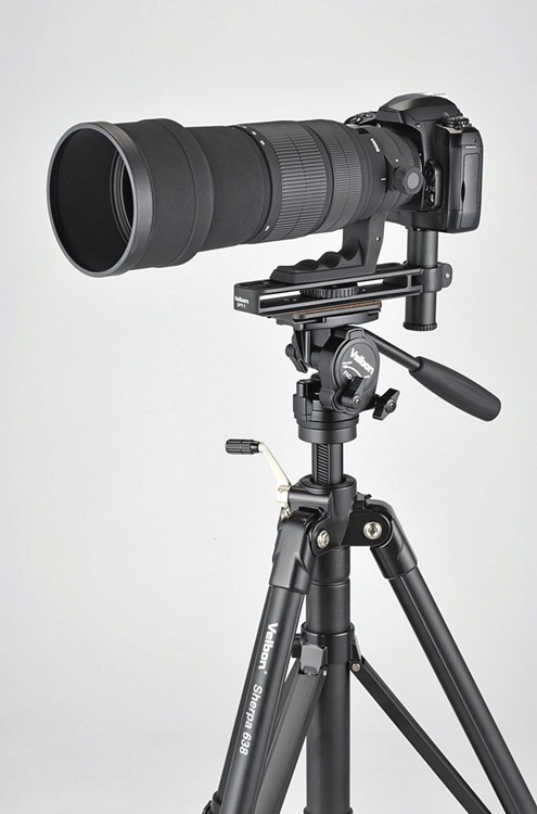 日本Velbon鏡頭長板支撐架SPT-1-相機/望遠器材用