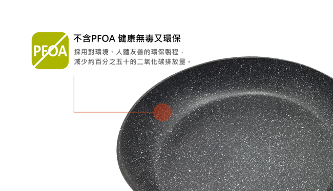 BEKA貝卡 KitchenRoc晶石鍋單柄平底鍋30cm(5113847304)