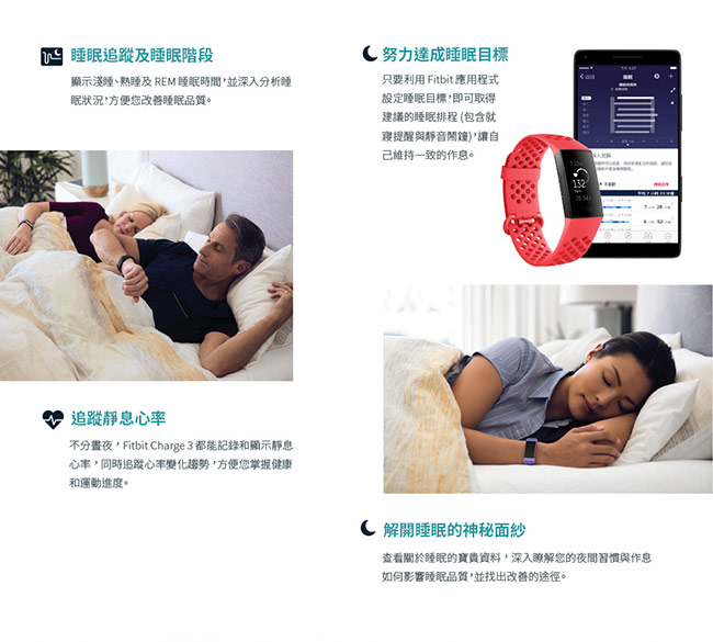 Fitbit Charge 3 智慧運動手環 特別版