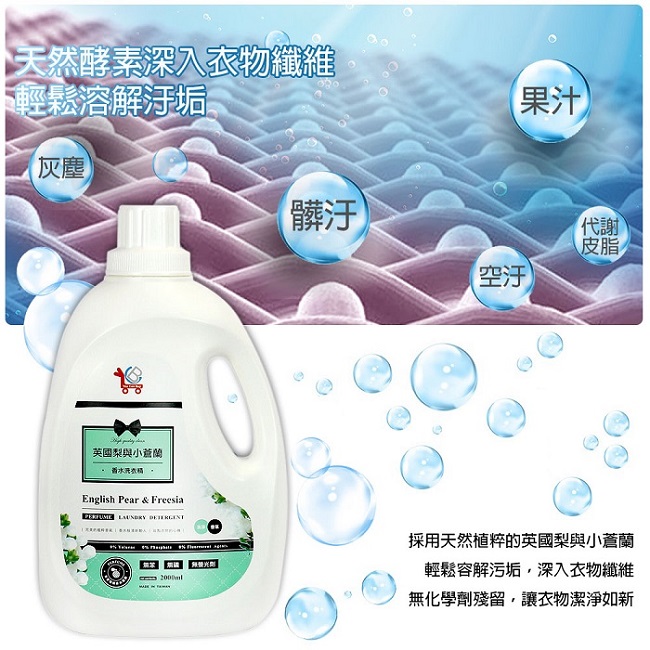 You Can Buy 英國梨與小蒼蘭 香水洗衣精 (2L)