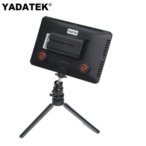 YADATEK LED平板攝影燈PAD-192(含電池)