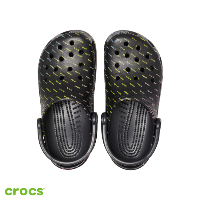 Crocs 卡駱馳 (中性鞋) 經典花紋克駱格 205706-0C4