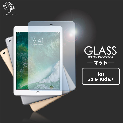 Metal-Slim Apple iPad 9.7(2018) 9H藍光鋼化玻璃保護貼