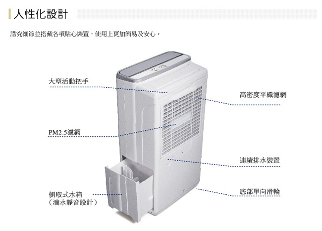 HITACHI日立 6L 1級自動適濕清淨除濕機 RD-12BQ 閃亮銀