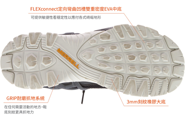 MERRELL MQM RUSH FLEX 登山男鞋-(42549)