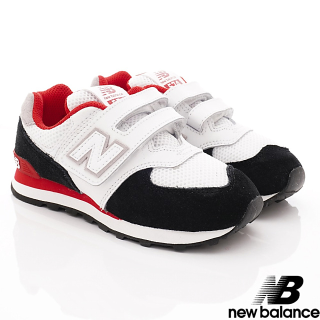 NewBalance 574系列經典款 NSB白黑(中小童段)