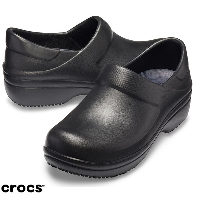 Crocs 卡駱馳 (女鞋) 娜莉雅工作鞋II 205384-001