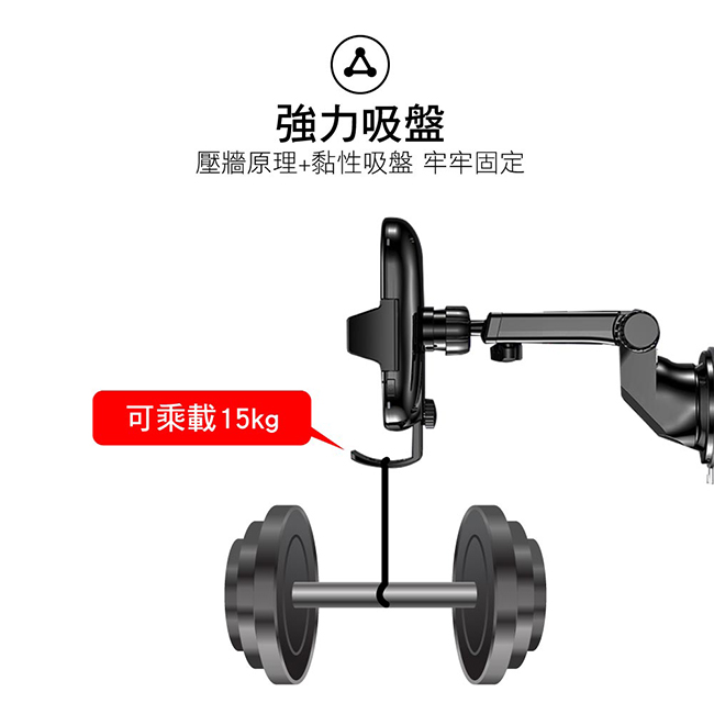 MIBO 米寶 智能Qi全自動無線充電手機架