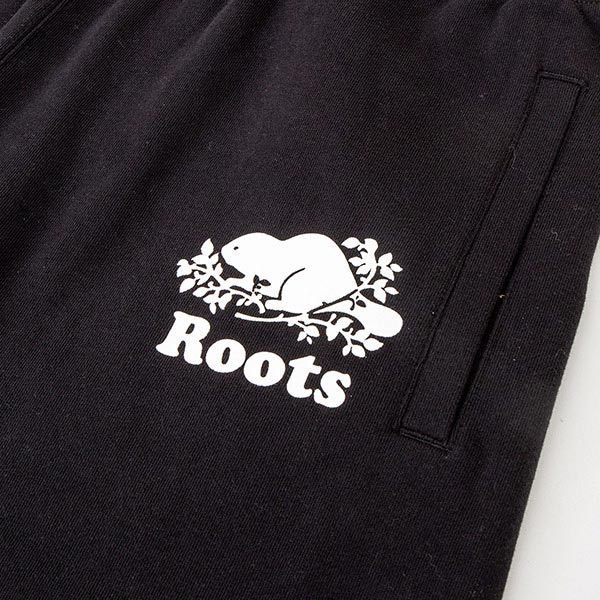 男裝Roots 派尼頓棉質短褲-黑