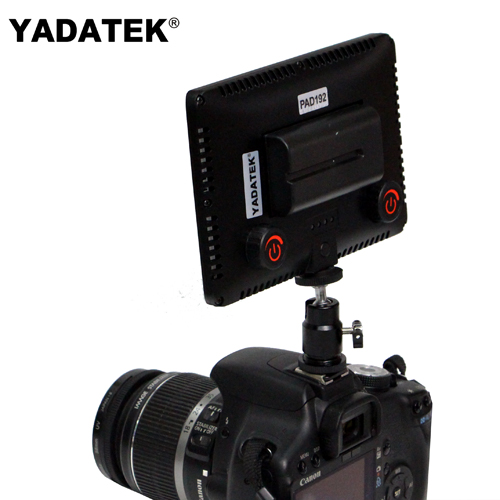 YADATEK LED平板攝影燈PAD-192(含電池)