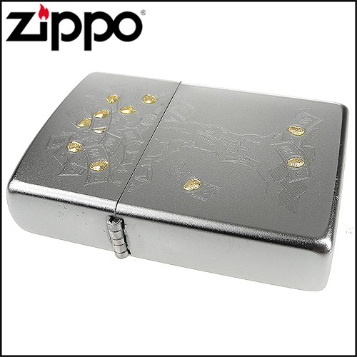 ZIPPO 美系~Money Tree-金錢樹圖案雙色自動雕刻打火機