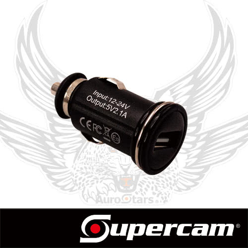 Supercam 獵豹 2A USB 車充頭(NO.8107)