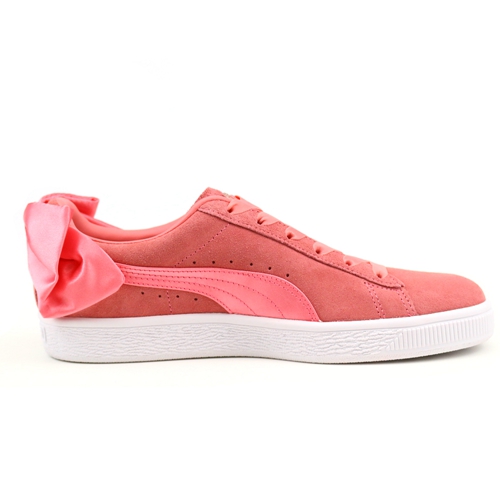 PUMA Suede Bow Wns 女休閒鞋 36731701 磚紅粉