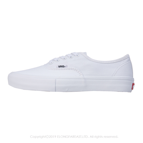 (男)VANS Authentic Pro 經典素色休閒鞋*白色