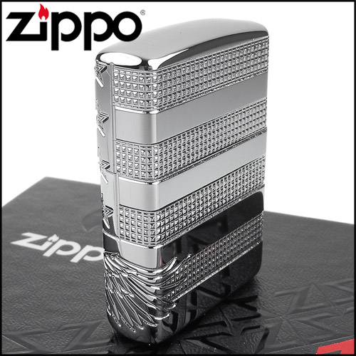 ZIPPO 美系~Patriotic Design-美國國旗與老鷹圖案設計打火機