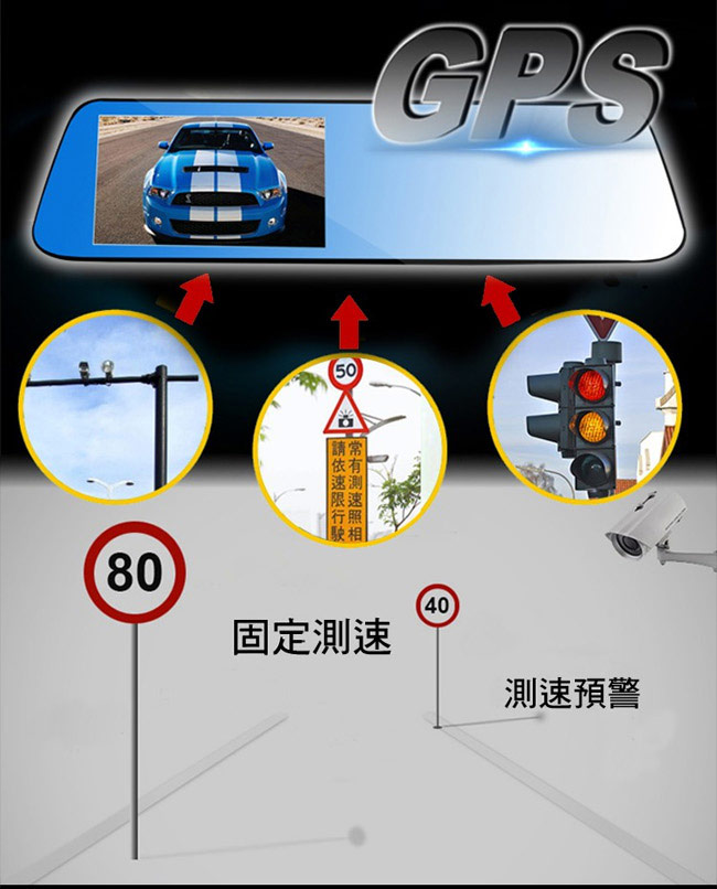 CORAL M8 4K高畫質 雙鏡頭行車記錄器-快