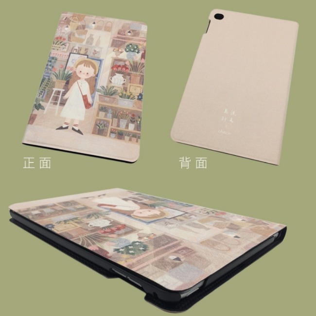 漁夫原創- iPad 保護殼 Pro 11吋 軟殼 - 花店 (含筆槽)