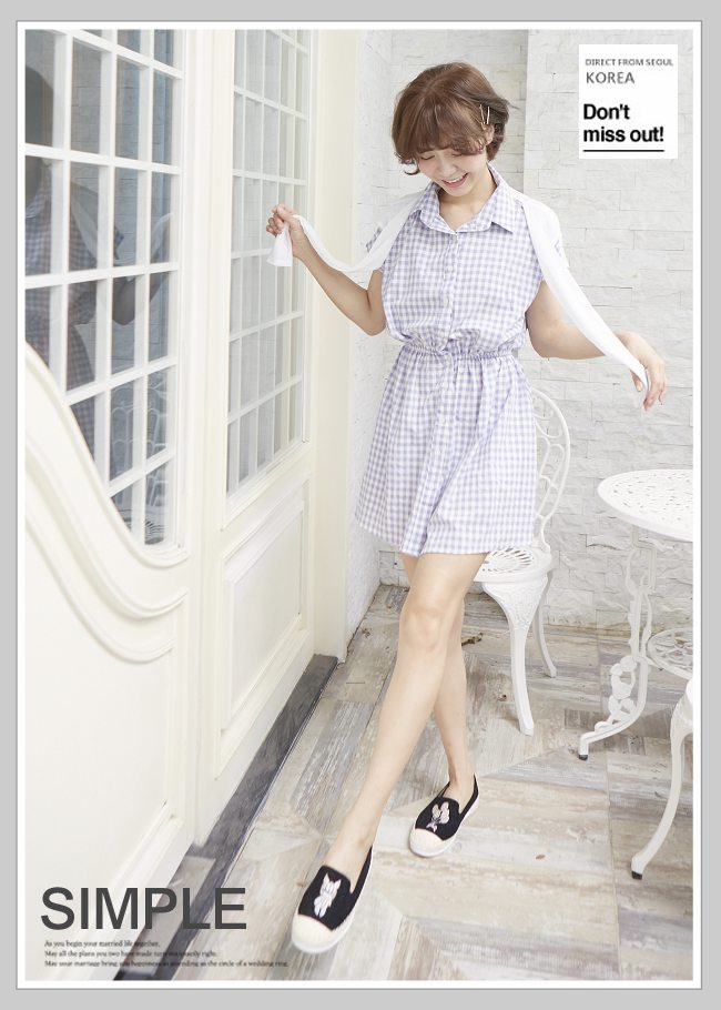 River&Moon中大尺碼-俏皮細絨法鬥麻編豆豆休閒鞋-黑