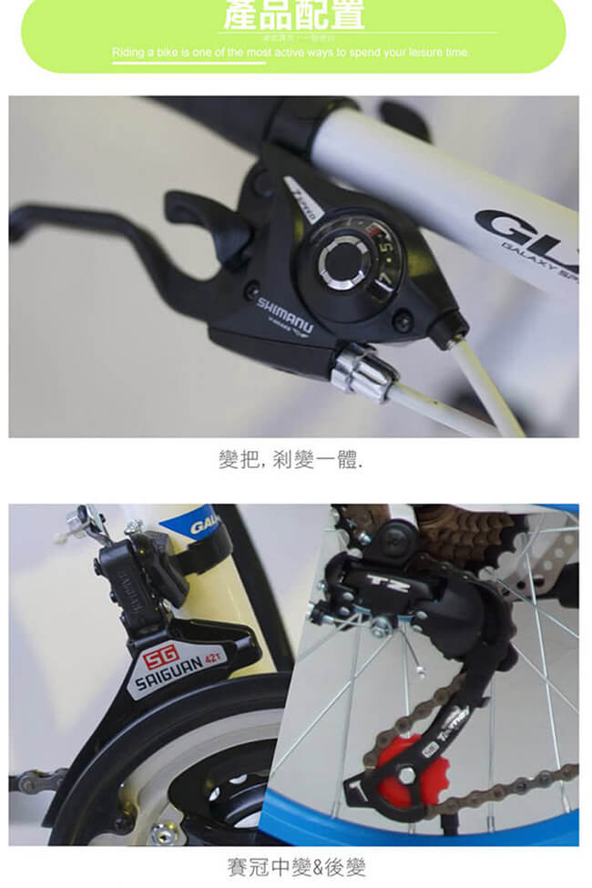 BIKEDNA MT218 20吋21速 兒童避震登山車