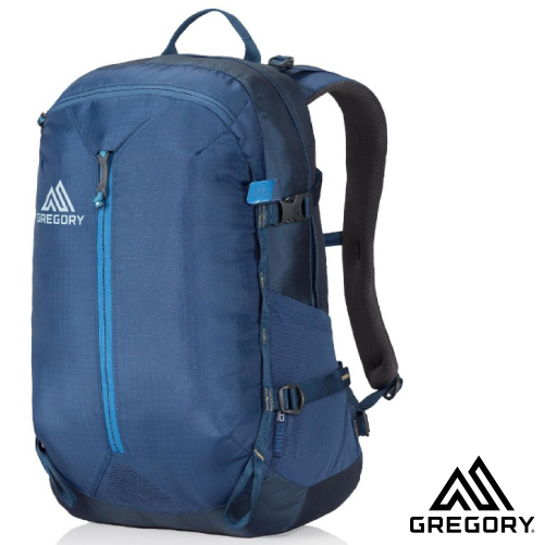 GREGORY 新款 Patos 28L 多功能減震型透氣登山後背包_港口藍