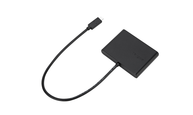 Targus USB-C 三合一多媒體擴充卡-ACA929