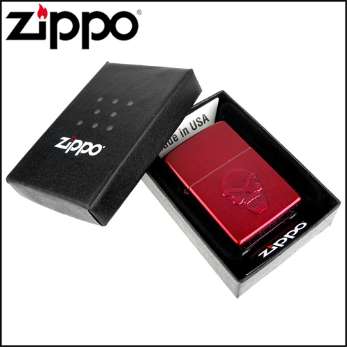 ZIPPO 美系~Doom-死亡骷髏內部打印打火機