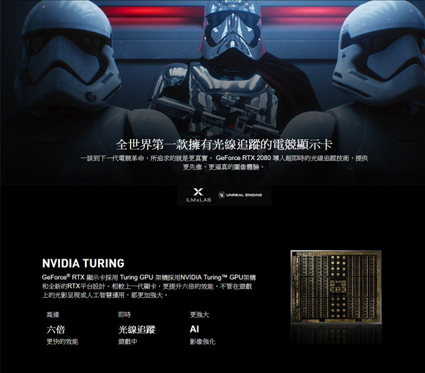 微星顯示卡GeForce RTX 2080 GAMING X TRIO