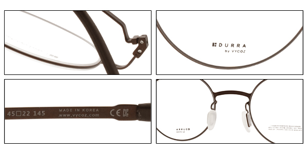 VYCOZ眼鏡 DURRA系列 極簡輕盈款 /棕#DR9001 BRN