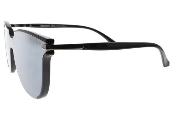 Alphameer偏光太陽眼鏡 許瑋甯代言/黑-淡白水銀#AM604 C5