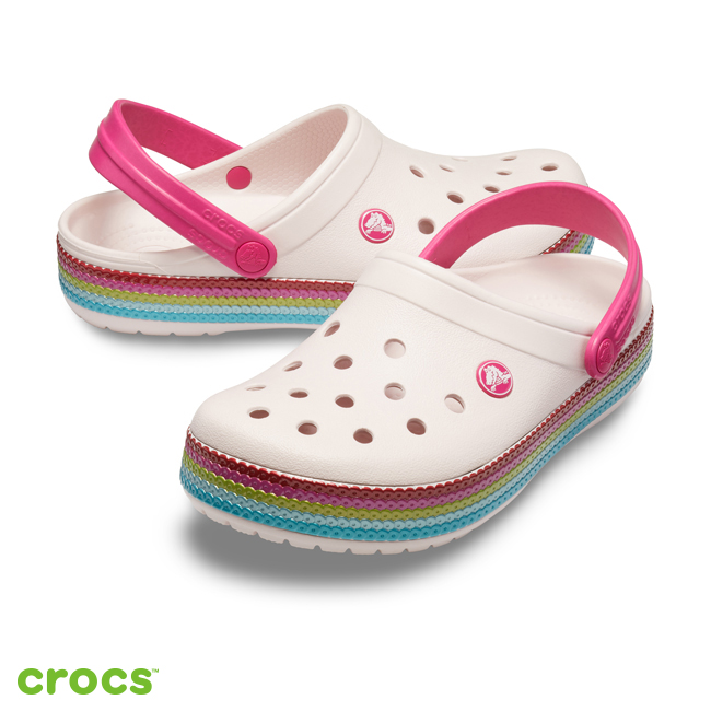 Crocs 卡駱馳 (中性鞋)閃亮卡駱班 205801-6PI