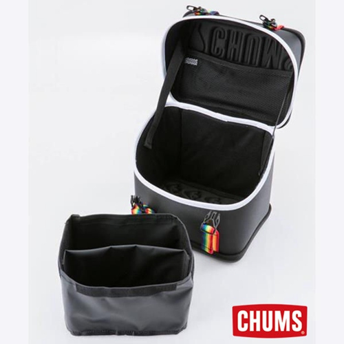 CHUMS 日本 Booby Cube 可提式方型收納盒 黑