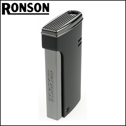 RONSON RONJET系列瓦斯噴射打火機-銷光黑