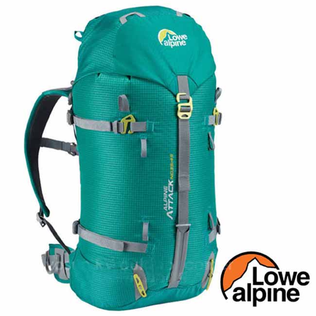 英國 LOWE ALPINE Attack 35:45 Liter 健行登山背包_波斯綠