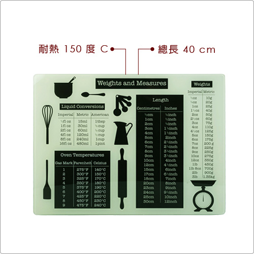 CreativeTops Home長方砧板隔熱墊(測量40cm)