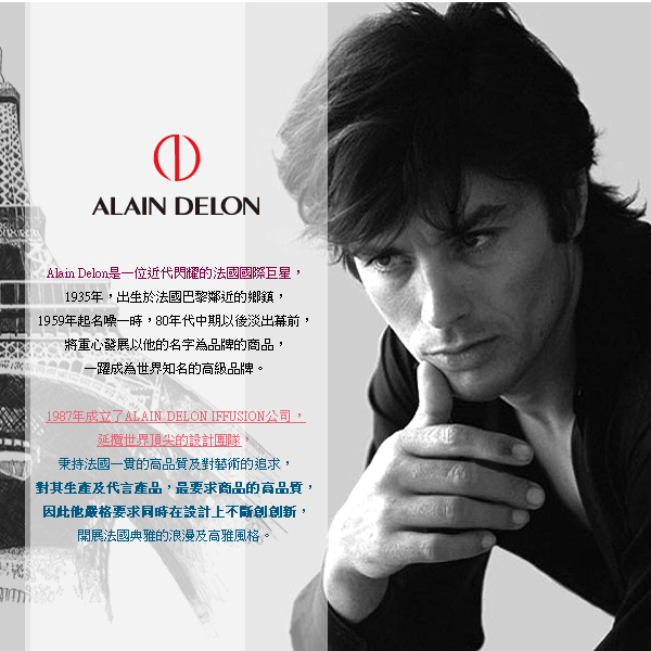 ALAIN DELON 亞蘭德倫 24吋星燦旅者系列行李箱(灰)