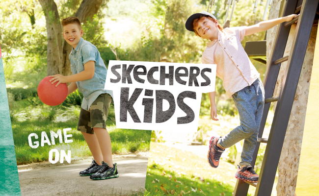 SKECHERS (童) 男童系列 WHIPSAW - 92294LBKCC