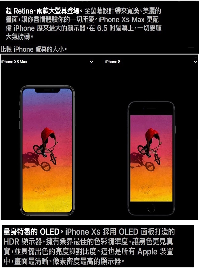 Apple iPhone Xs 64GB 5.8 吋 智慧型手機