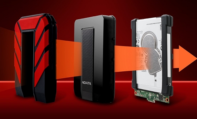 ADATA威剛 Durable HD710Pro 4TB(紅)2.5吋軍規防水防震行動硬碟