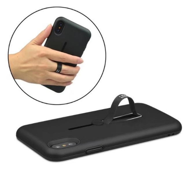 PKG 三星S10e 保護殼套-抗震防摔-隱藏式支架+指環