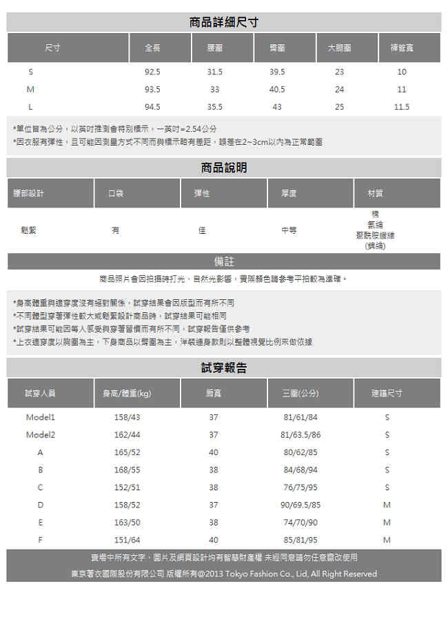 東京著衣 個性抓破修身彈性窄管褲-S.M.L(共三色)