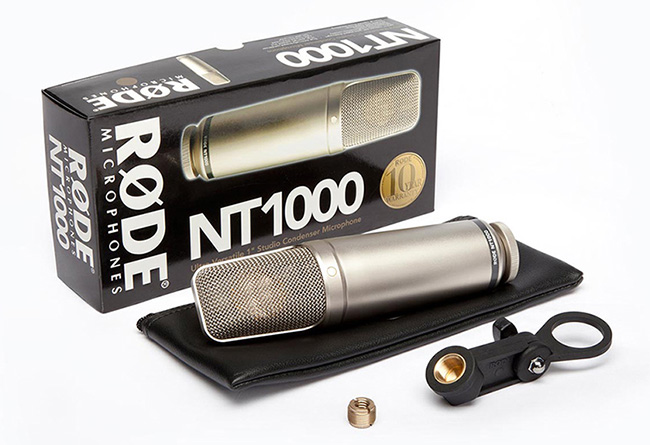 RODE 樂器用電容麥克風 NT1000【公司貨】