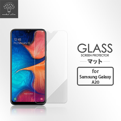 Metal-Slim Samsung Galaxy A20 9H鋼化玻璃保護貼