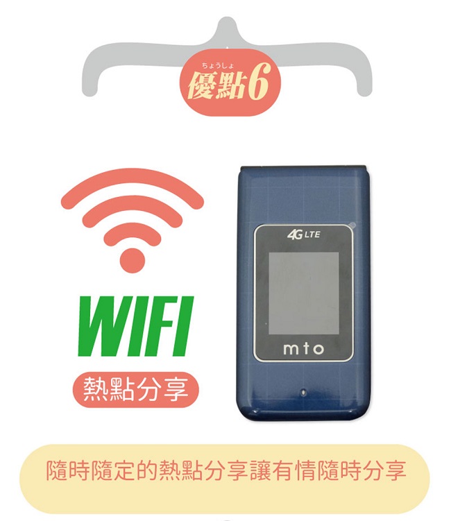 MTO M18 PLUS 4G雙卡雙待智慧摺疊手機