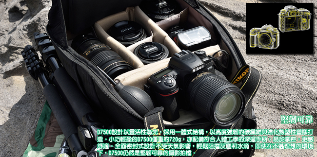 【快】NIKON D7500+18-140mm VR 單鏡組*(中文平輸)