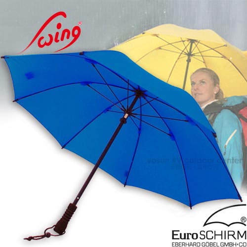 EuroSCHIRM SWING 徒步旅行輕量直傘.雨傘_皇家藍