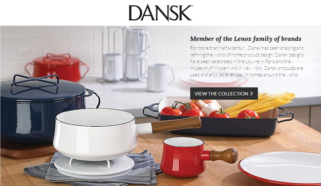 DANSK 琺瑯雙耳燉煮鍋2.2公升(紅色)